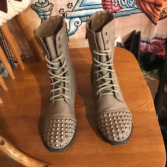 NEW combat boots 7 - Picture 2 of 5